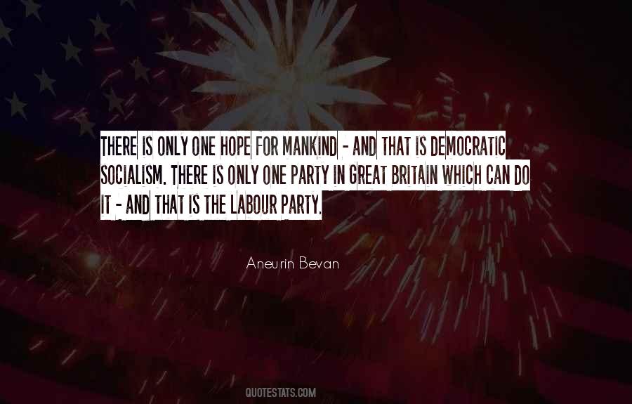 Aneurin Bevan Quotes #69695