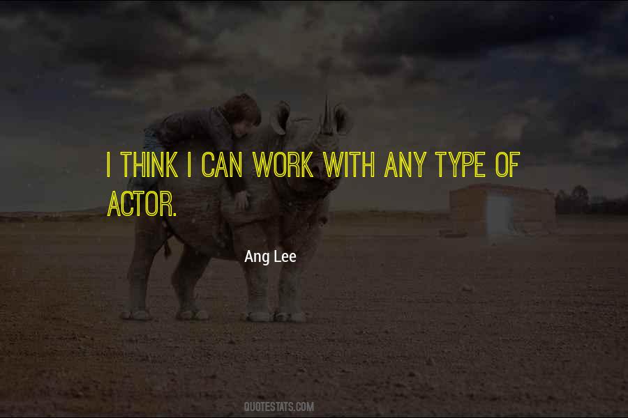 Ang Lee Quotes #1047368