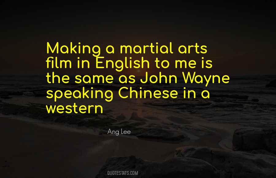 Ang Lee Quotes #1360734