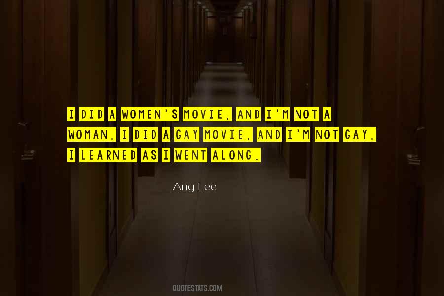 Ang Lee Quotes #1514046