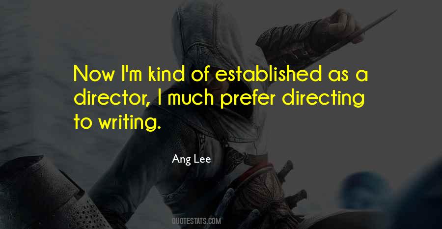 Ang Lee Quotes #194232