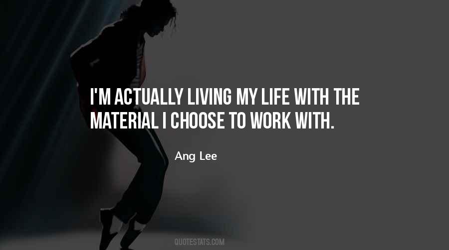 Ang Lee Quotes #520751