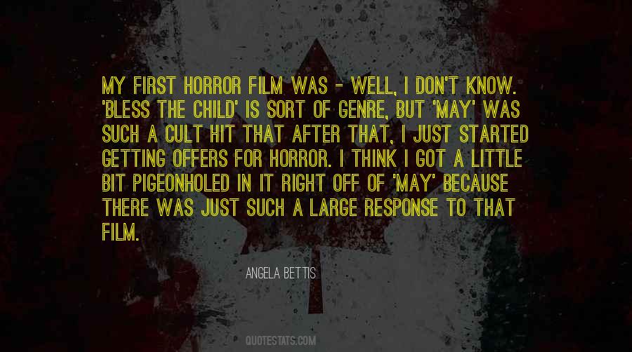 Angela Bettis Quotes #27973