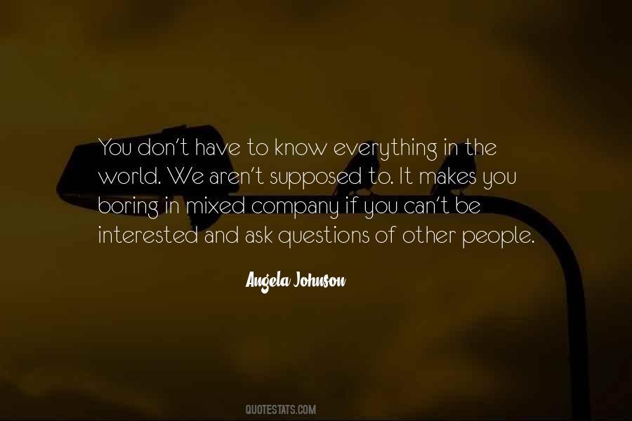 Angela Johnson Quotes #987824