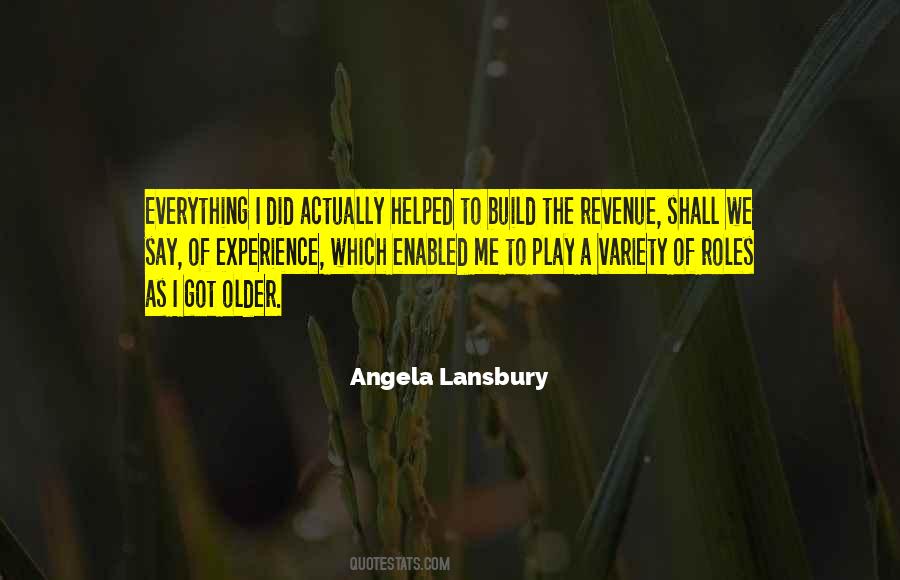 Angela Lansbury Quotes #328171