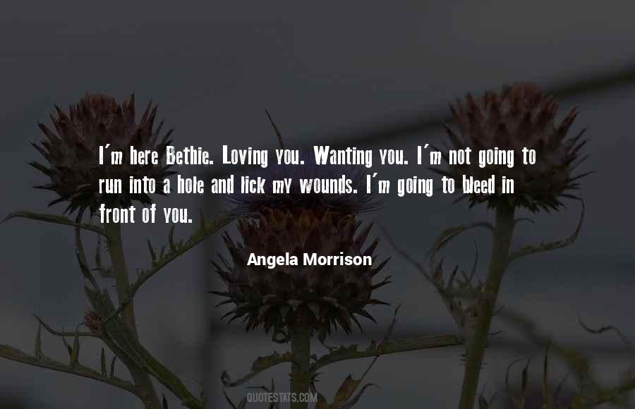 Angela Morrison Quotes #957470