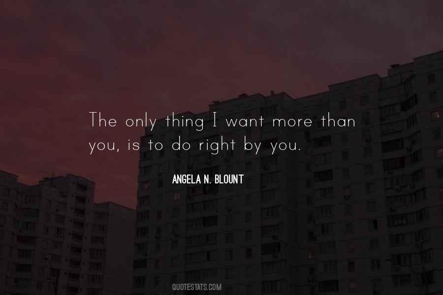 Angela N. Blount Quotes #111841