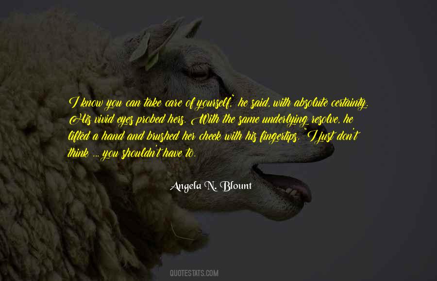 Angela N. Blount Quotes #434150