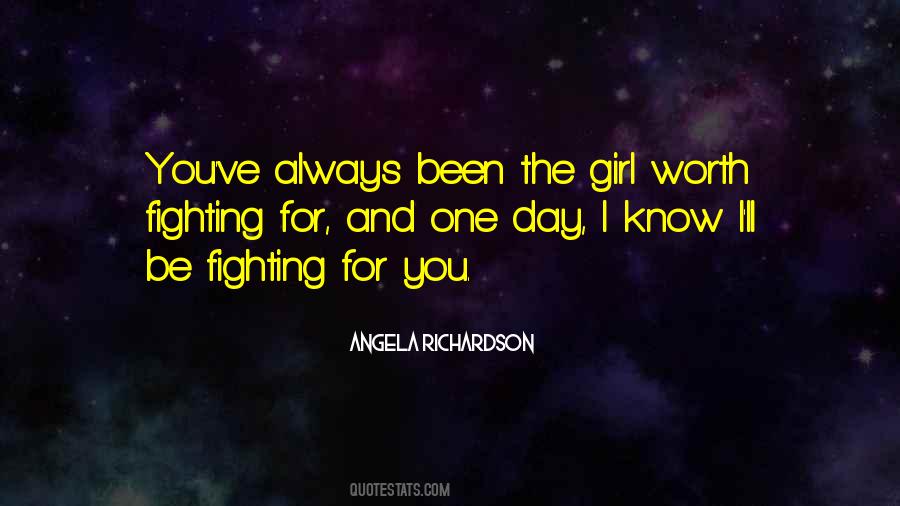 Angela Richardson Quotes #152266