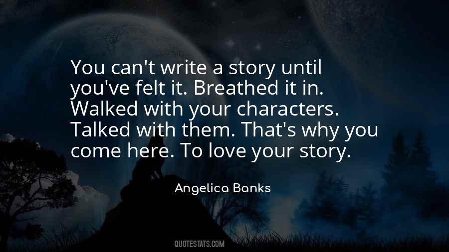 Angelica Banks Quotes #734315