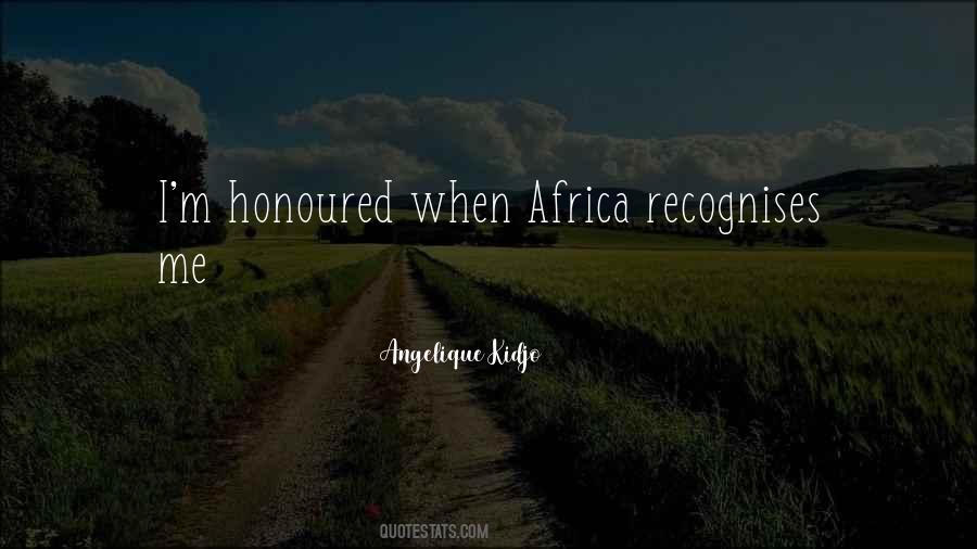 Angelique Kidjo Quotes #487186