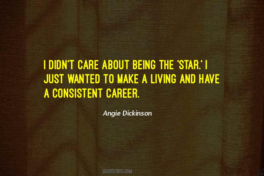 Angie Dickinson Quotes #1560124