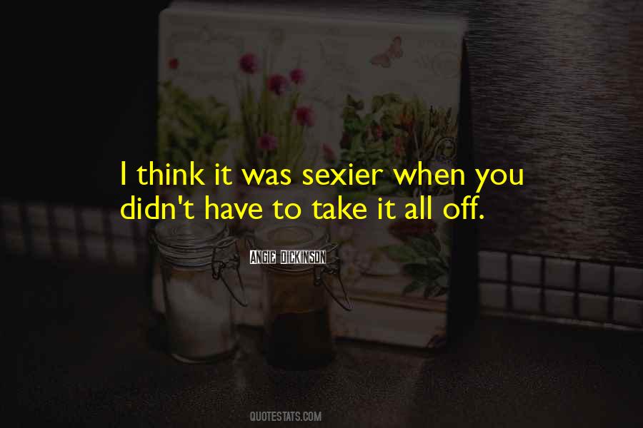 Angie Dickinson Quotes #412114