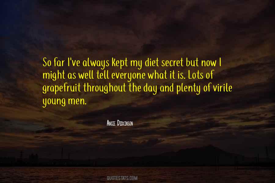 Angie Dickinson Quotes #919580