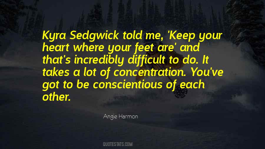 Angie Harmon Quotes #29852