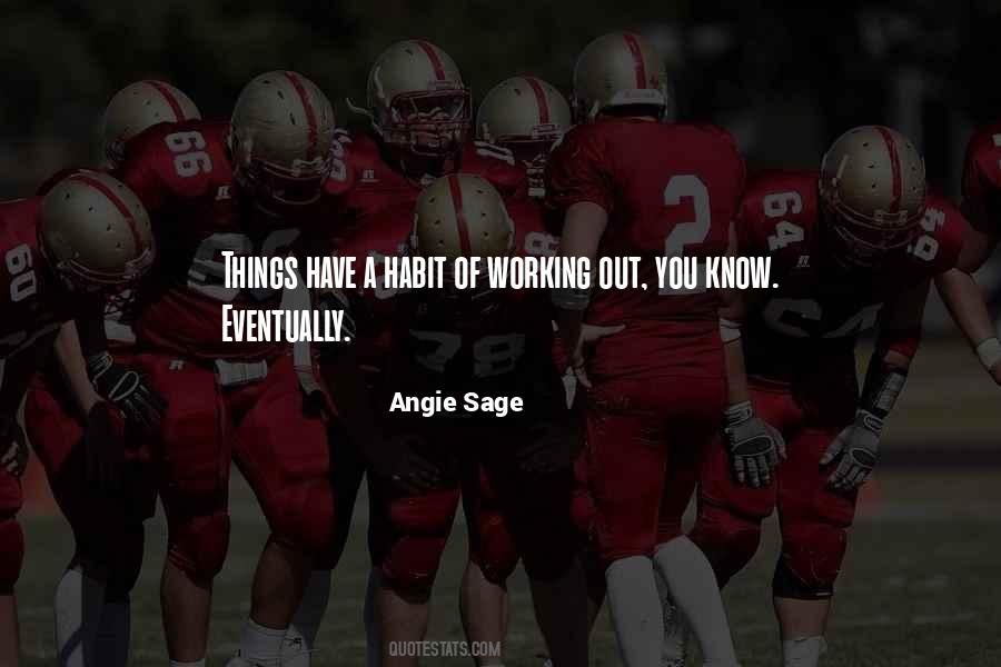 Angie Sage Quotes #19336