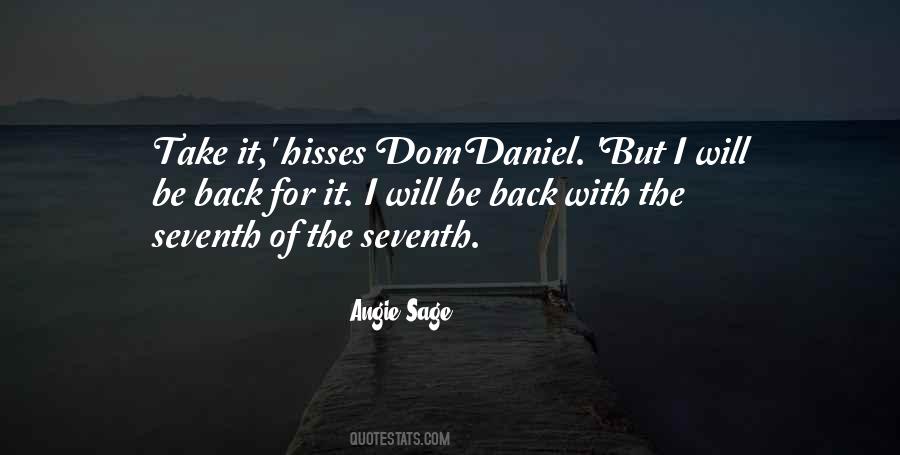 Angie Sage Quotes #734566