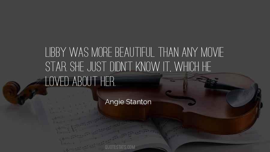 Angie Stanton Quotes #415679