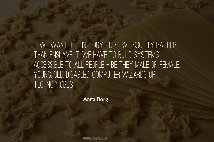 Anita Borg Quotes #717275