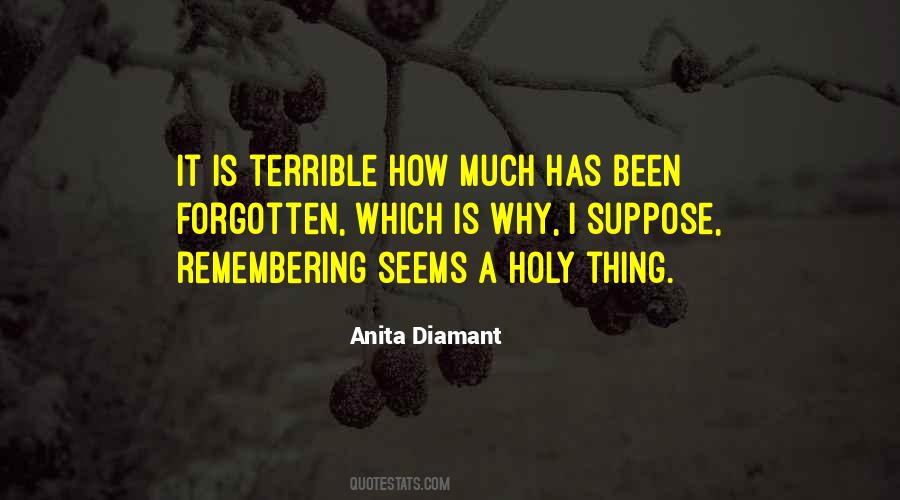 Anita Diamant Quotes #591554
