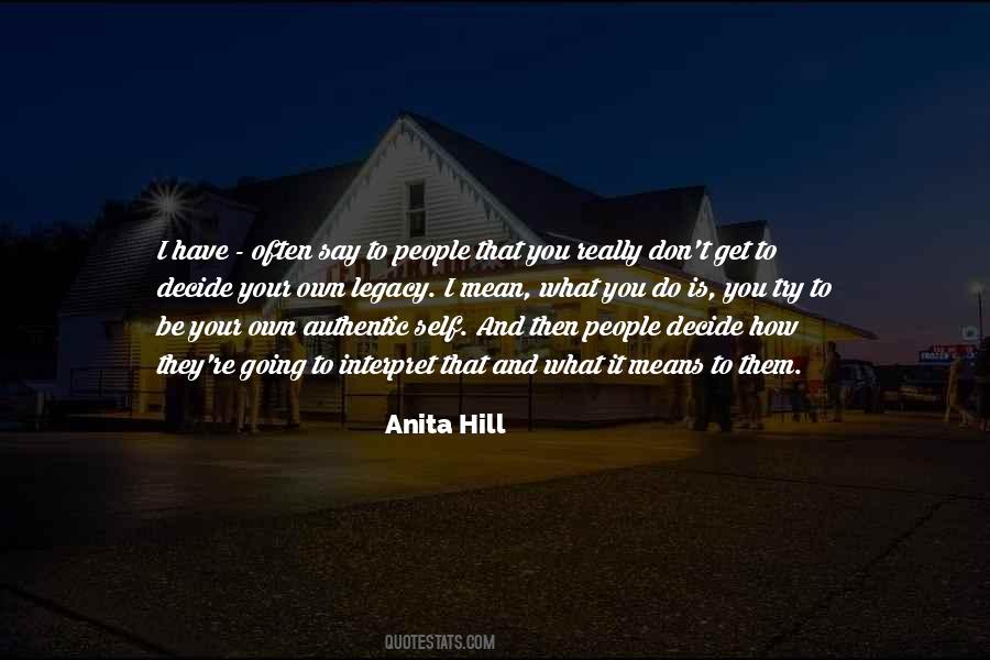 Anita Hill Quotes #984105