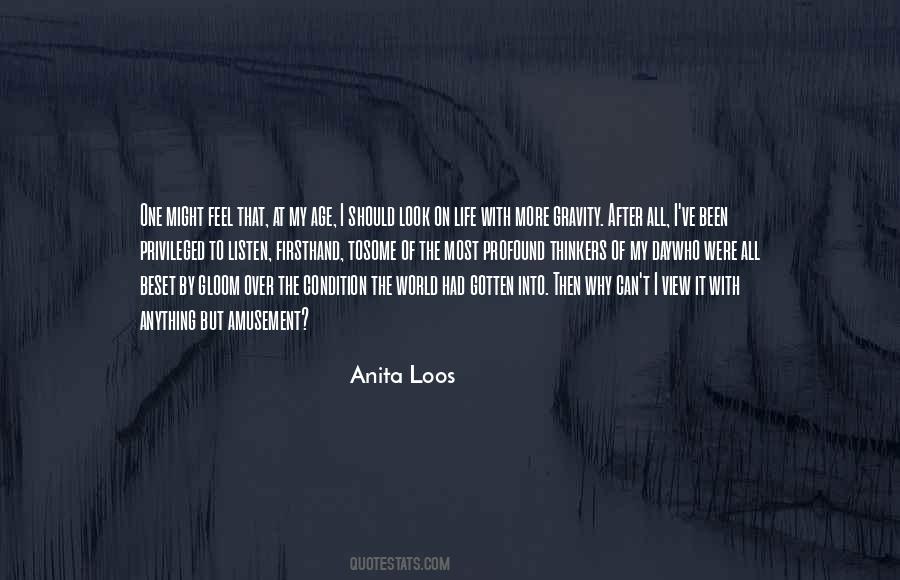 Anita Loos Quotes #305946
