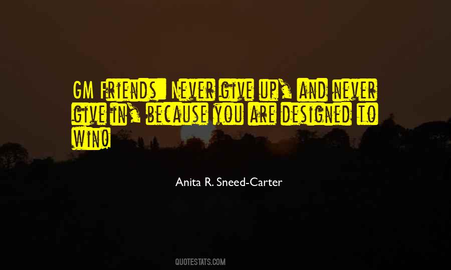 Anita R. Sneed-Carter Quotes #159105