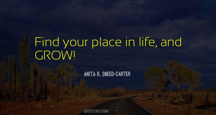 Anita R. Sneed-Carter Quotes #1858727