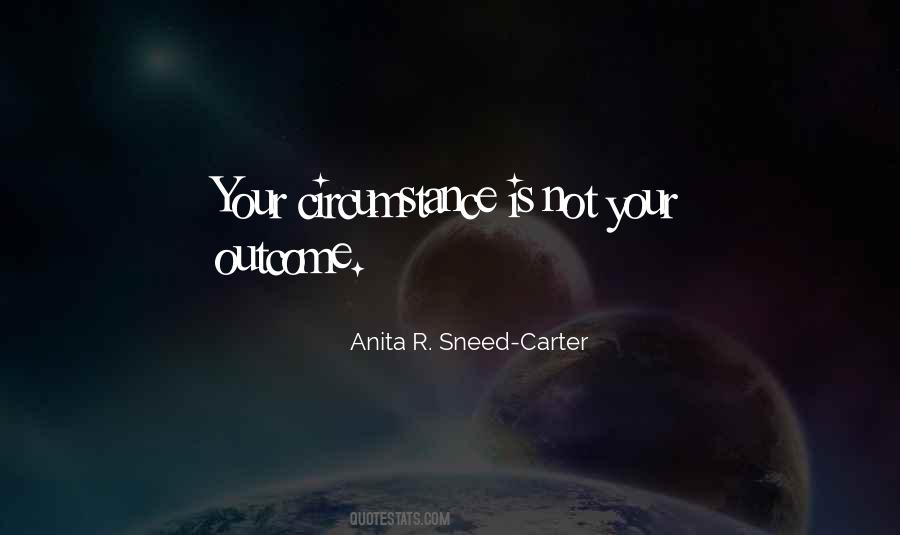 Anita R. Sneed-Carter Quotes #271014