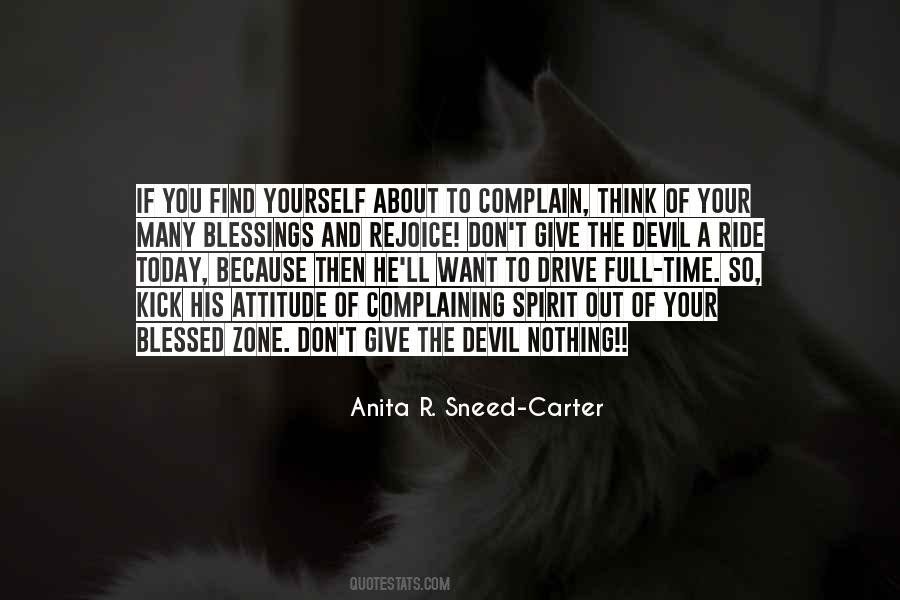 Anita R. Sneed-Carter Quotes #938438