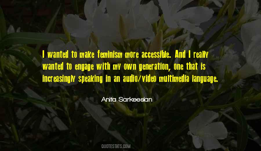 Anita Sarkeesian Quotes #600077