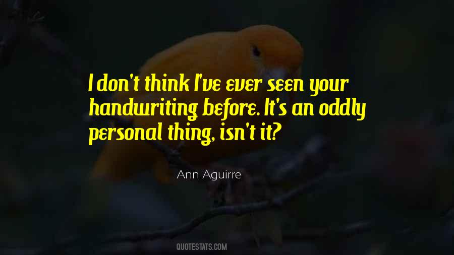 Ann Aguirre Quotes #1219193