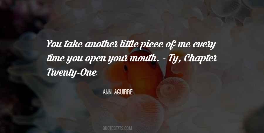 Ann Aguirre Quotes #1726902