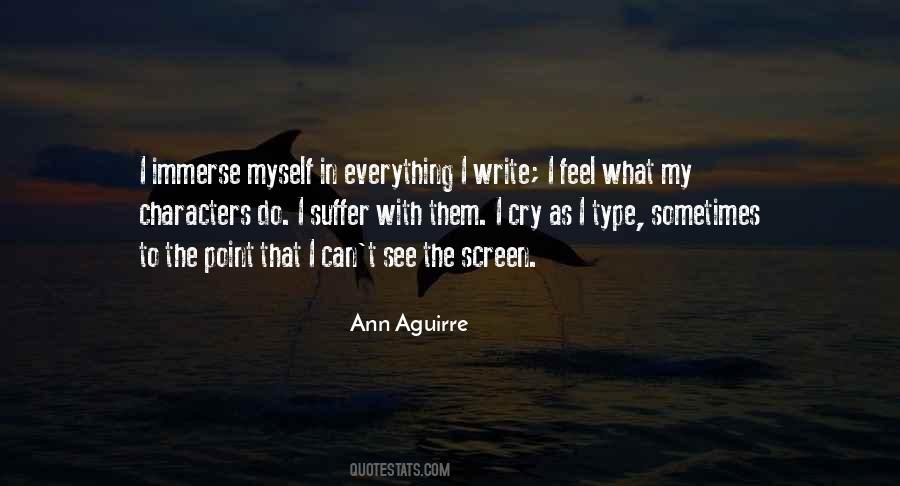 Ann Aguirre Quotes #536700