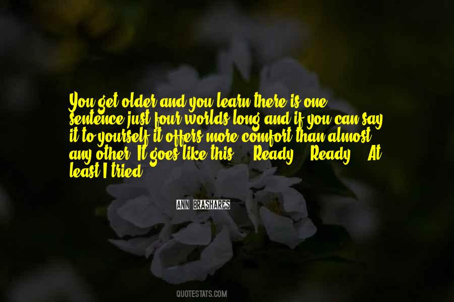 Ann Brashares Quotes #1418153