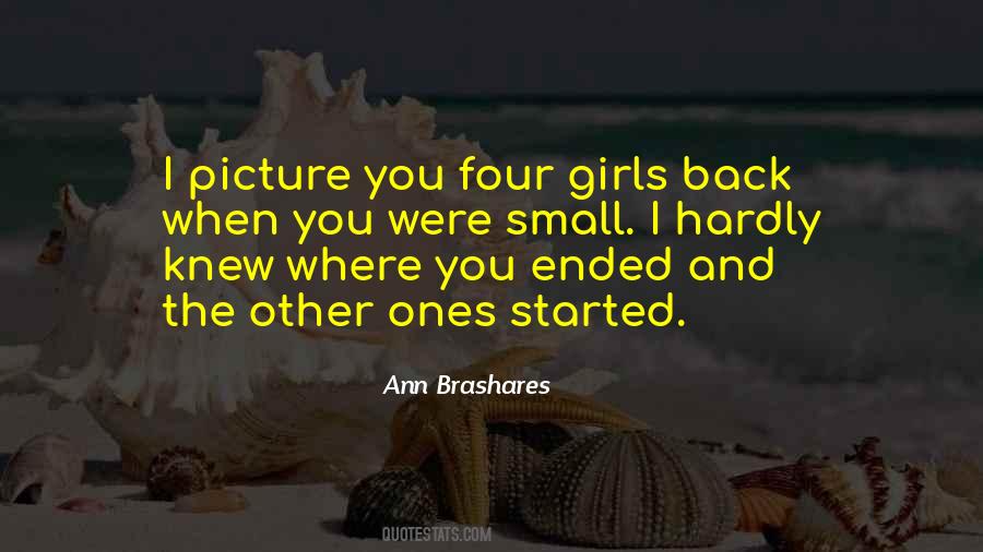 Ann Brashares Quotes #1677741