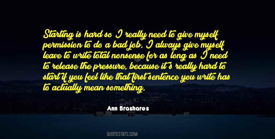 Ann Brashares Quotes #1818709