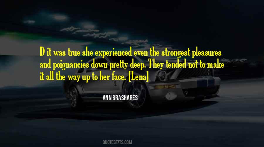 Ann Brashares Quotes #467207