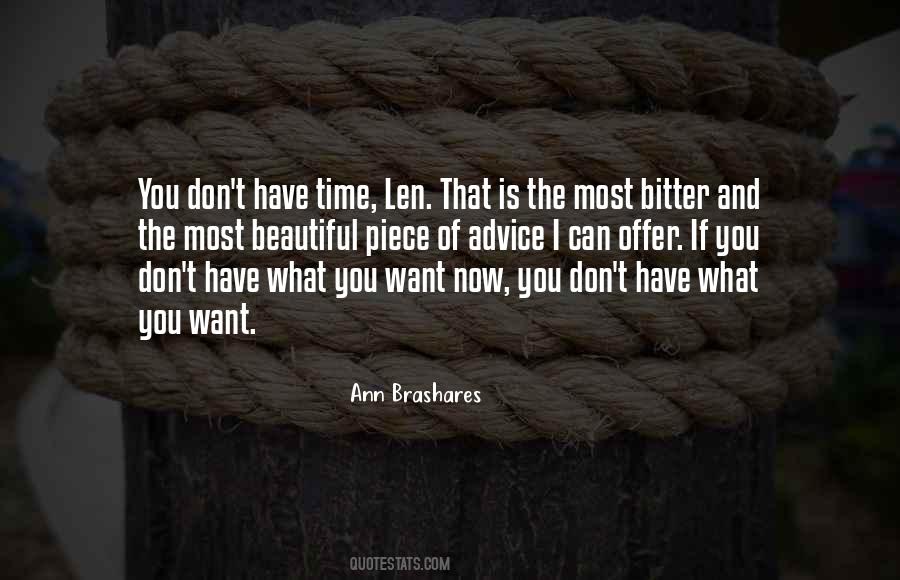 Ann Brashares Quotes #641112