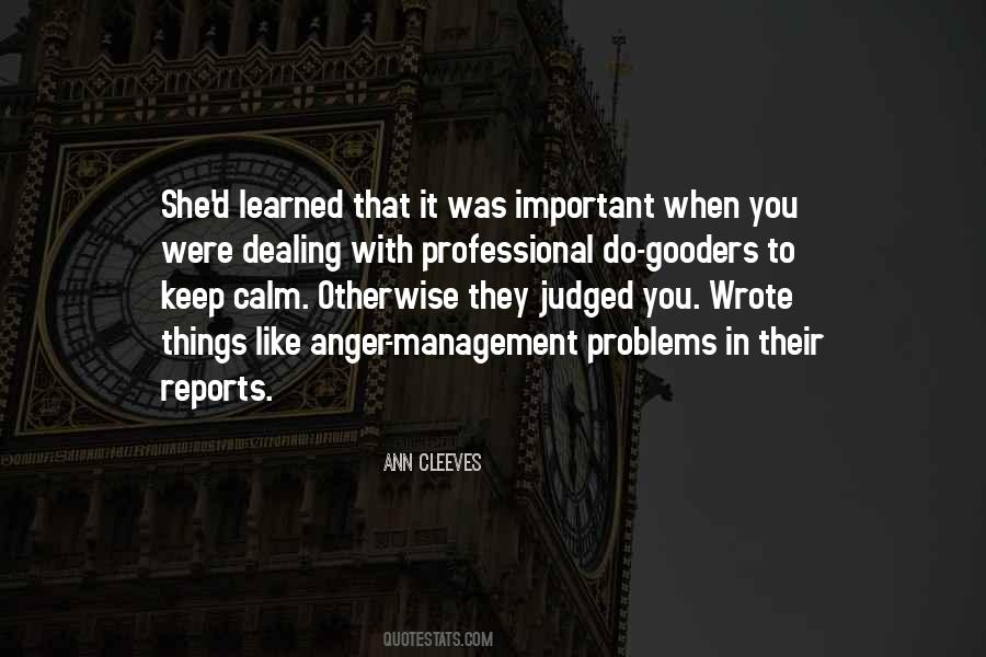 Ann Cleeves Quotes #331750