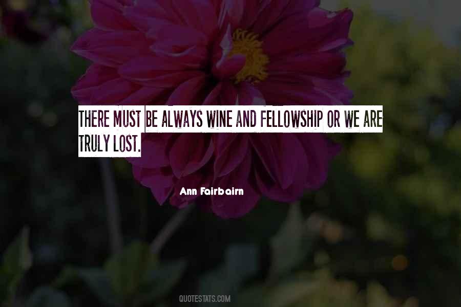 Ann Fairbairn Quotes #1817532