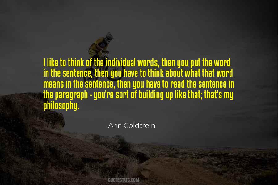 Ann Goldstein Quotes #423544