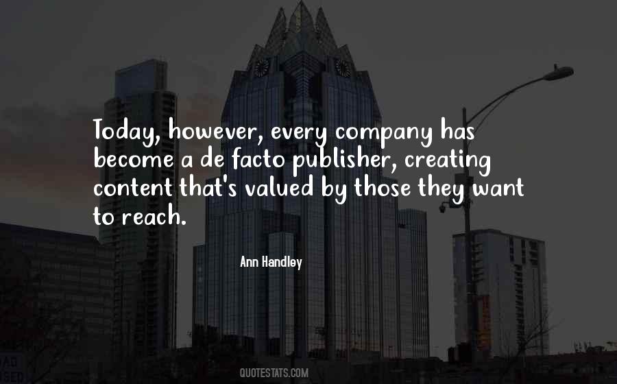 Ann Handley Quotes #687378