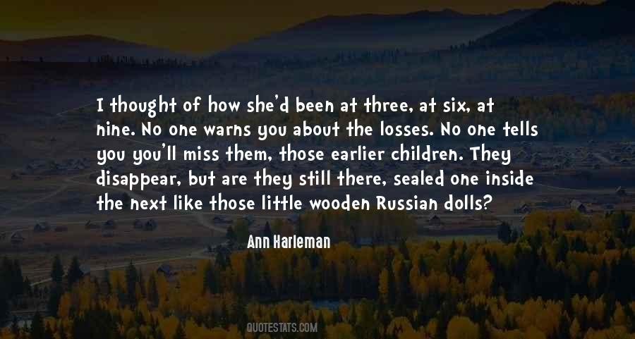 Ann Harleman Quotes #87563