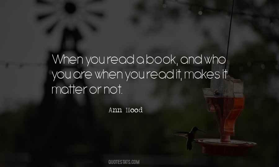Ann Hood Quotes #1042969
