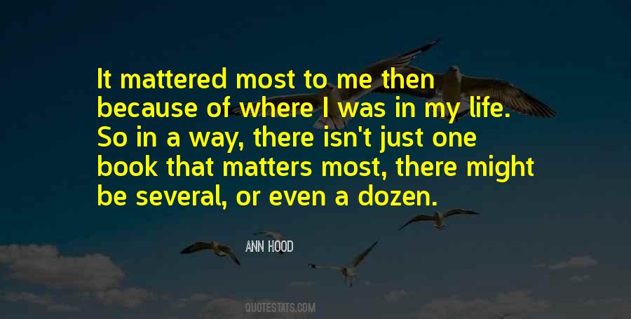 Ann Hood Quotes #1574306