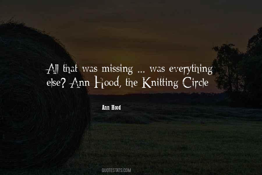 Ann Hood Quotes #1644879