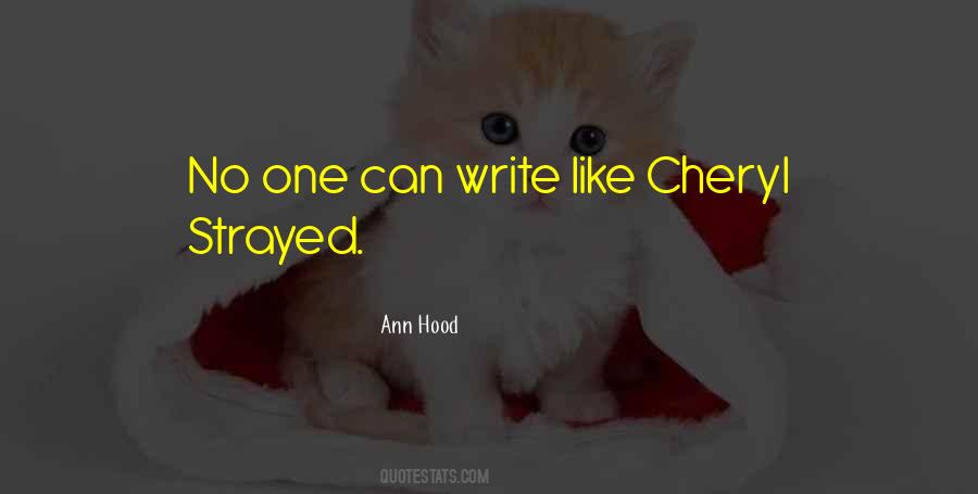 Ann Hood Quotes #726190