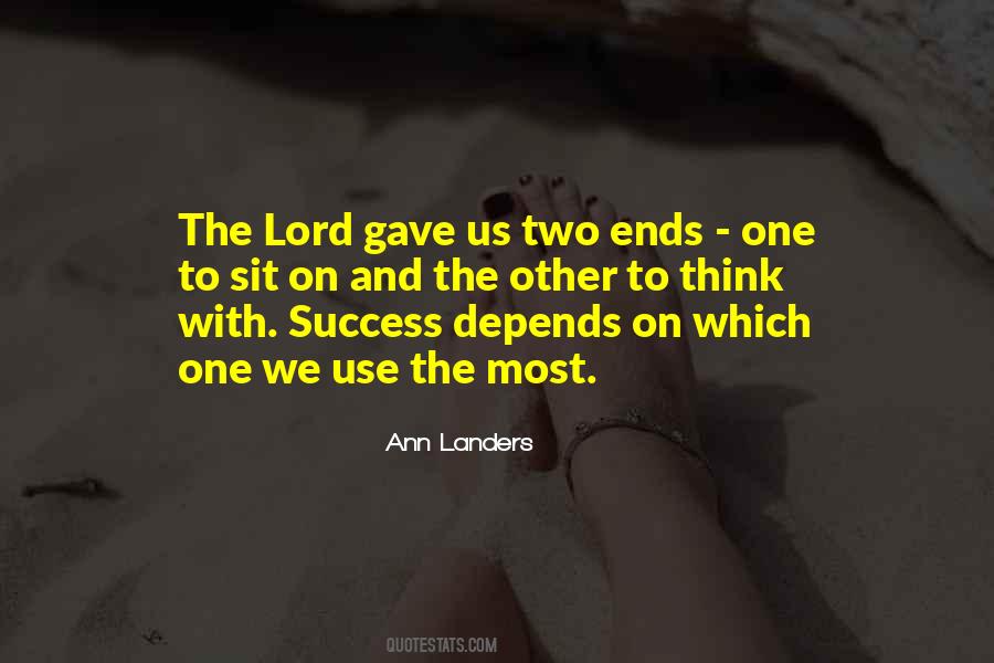 Ann Landers Quotes #132836