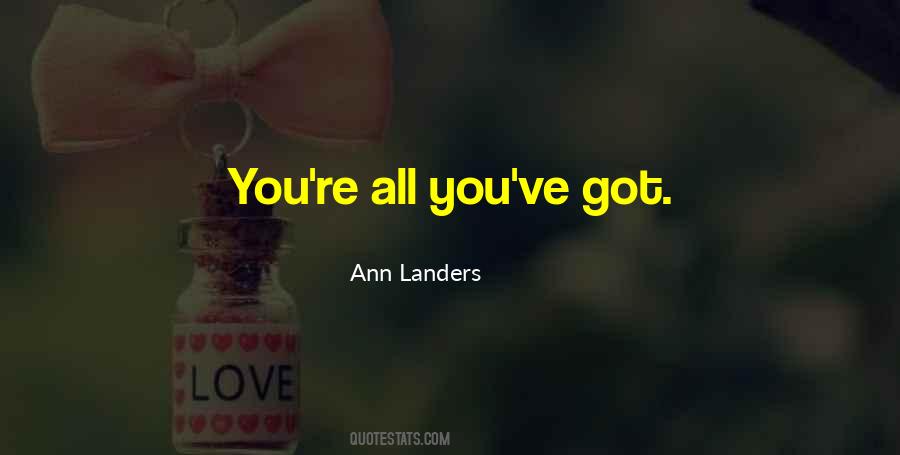 Ann Landers Quotes #1411418